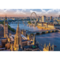 1000 Piece Jigsaw Puzzles, London, London England Puzzle, Big Ben and River Thames Puzzle, London Aerial View,  Adult Puzzles, Trefl 10404
